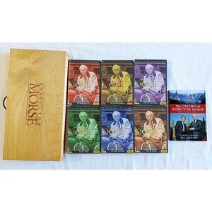 Inspector Morse: The Complete Series Set  in Storage Box 35 discs & Book NEW